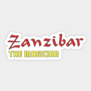 Zanzibar the Magician Sticker